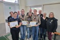 Young people rewarded for their hard work in the community in Newquay