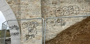 Anger after new road bridges graffitied ahead of opening