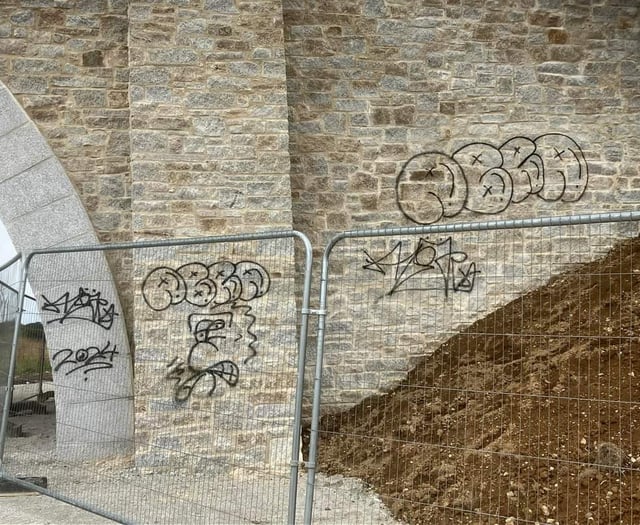 Anger after new road bridges graffitied ahead of opening