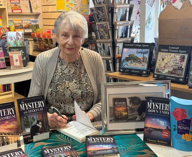 Author releases new crime book set in Cornwall