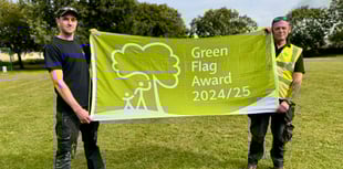 Camborne Recreation Ground retain prestigious Green Flag Award