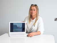 Woman's stalker ex put tracker on her car and took photo of her