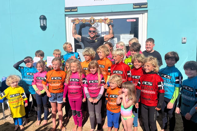 Boxing champion doing the rounds to help inspire the next generation