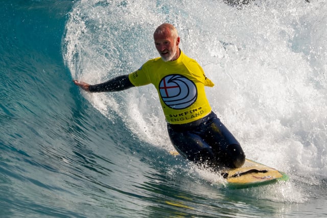 Amputee surfer rides the waves to national championship after surgery