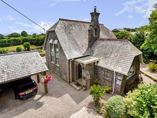 Former school for sale is now "stunning" home with countryside views