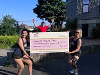 Shooting hoops for hospice