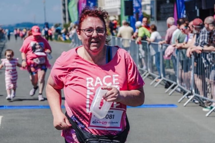 Joanne Knight, 51, from Saltash, is a shining example of the difference activity can make