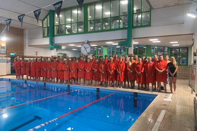 RNLI lifeguards smash target in swimming challenge