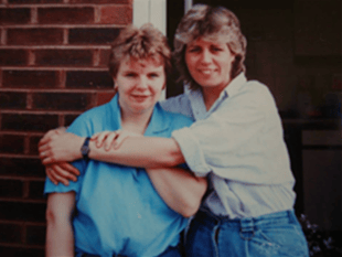 Woman with brain tumour honours childhood friend who died of disease