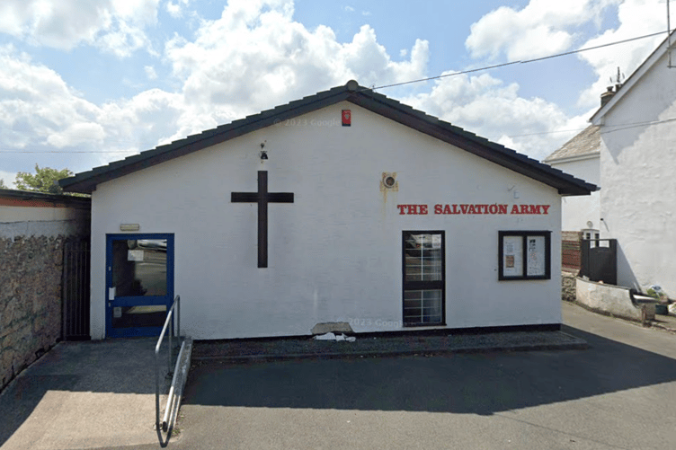 The Salvation Army building in St Austell