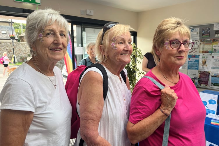 Enjoying the Bude wellbeing festival