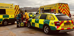 Man's life saved following suspected heart attack at Fistral Beach
