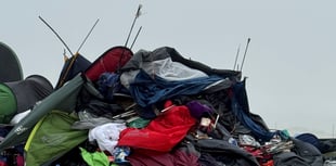 Boardmasters -piles of rubbish and abandoned tents "as tall as houses"