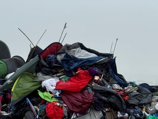 Boardmasters -piles of rubbish and abandoned tents "as tall as houses"