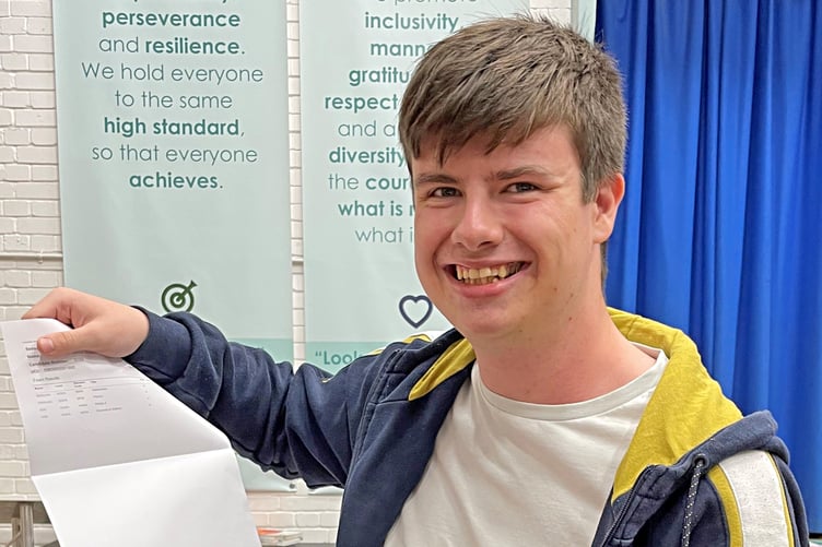 Big smiles as students find out they have secured their university places with some outstanding results.