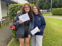 Beaming smiles as Treviglas students learn their exam results 
