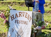 Harvest festival at Gwennap Pit