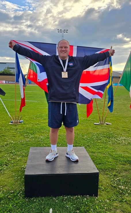 Fabio Zamparelli wins para European silver