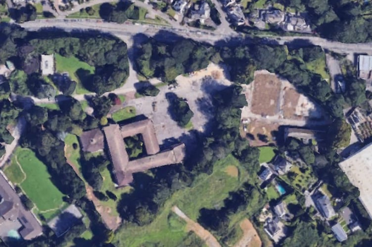 An aerial view of the Penwinnick Road site in St Austell. Picture: Google