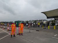 Major work to restore second platform at train station underway