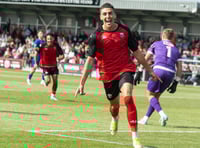 Irish forward leaves Tinners to join League Two side