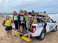 Surf life members learn about what it takes to become a RNLI lifeguard