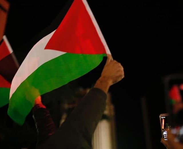 An event is being staged that aims to support a free Palestine