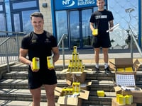 Gym pencils in stationary giveaway