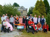 Steven sets off on 500-mile odyssey