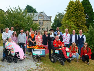 Steven sets off on 500-mile odyssey