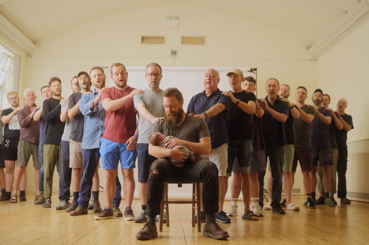Stage show from Men Are Singing