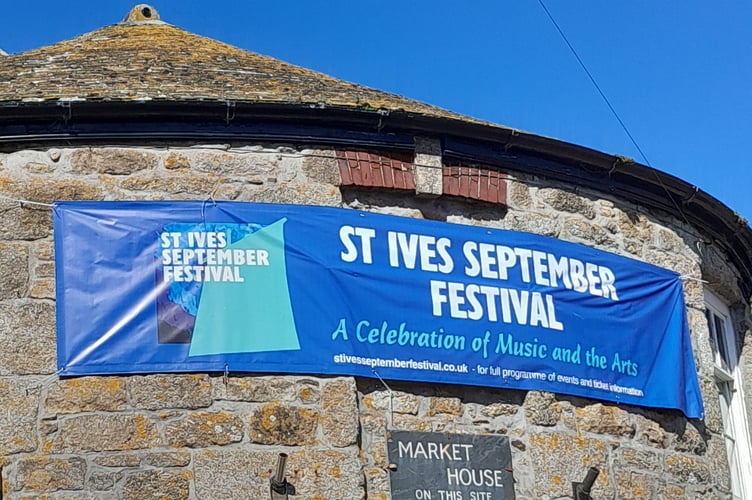 St Ives September Festival Banner 2024