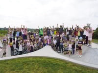 Skatejam held to officially launch new pumptrack