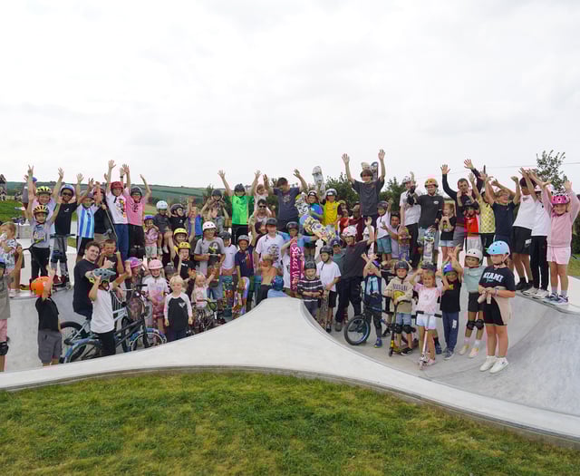 Skatejam held to officially launch new pumptrack