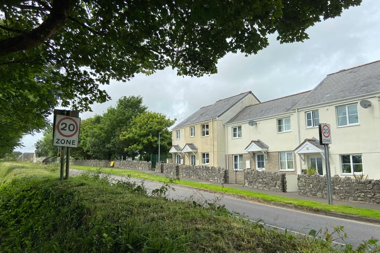 More 20mph zones, like this one in Roche, are set to be introduced. Picture: Andrew Townsend