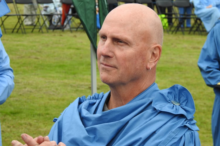 Kurt Jackson at Gorsedh Kernow in Callington