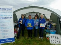 Visitors to vintage rally receive free books