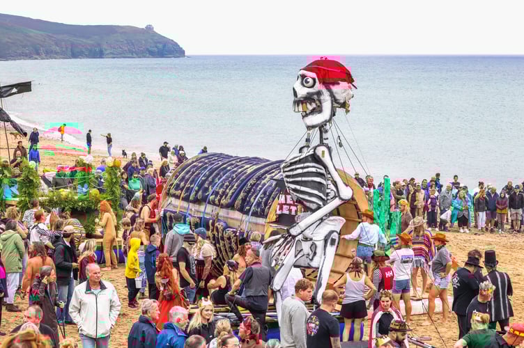 Praa Sands Raft Race 2