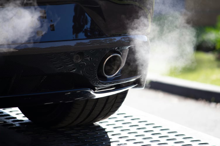 Car exhaust pollution. Photo Unsplash