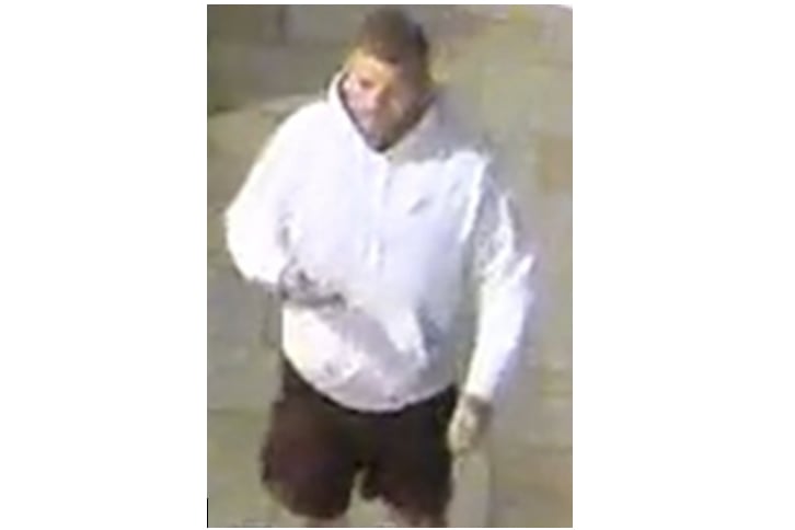 Police have issued this photograph of a man they wish to contact.