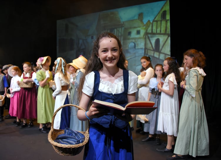 A production of Beauty and the Beast at Truro School