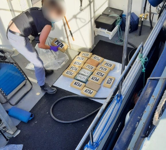 Four appear in court after boat carrying cocaine intercepted