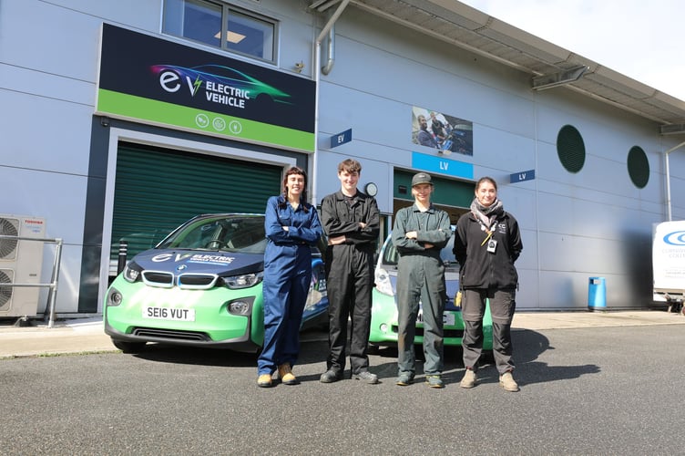 Level 2 Maintenance and Repair students, cover EV awareness as part of their course (1)