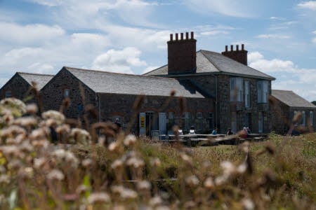The Count House at Botallack, Cornwall. A 19th-century mine office that has served many purposes, including as a folk club in the 1960s.
