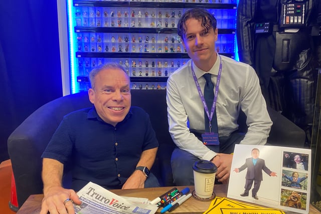 Warwick wows Truro fans and raises thousands for charity