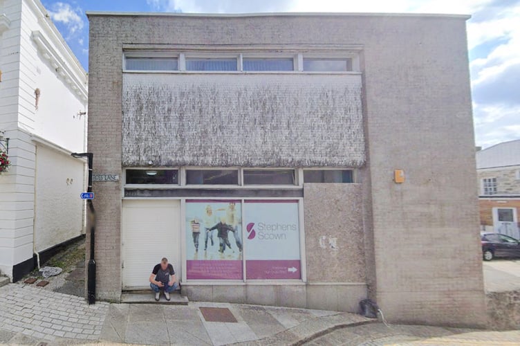 The former bank building in the centre of St Austell could become flats. Picture: Google