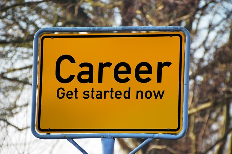 Careers - road traffic sign