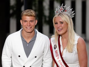 Meet Britain's most beautiful couple - Mr and Miss England