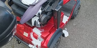 Councillor's mobility scooter targeted by vandal