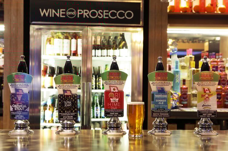 Wetherspoon's pump clips